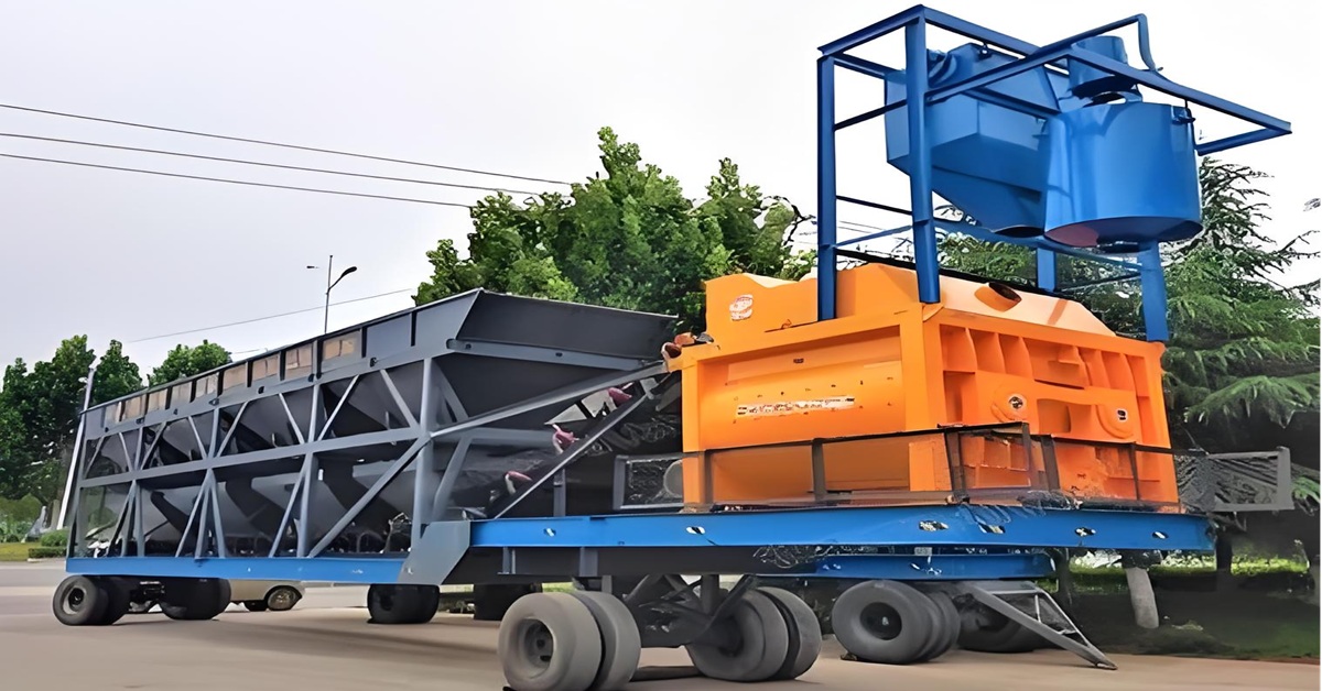 Mobile Concrete Batching Plant